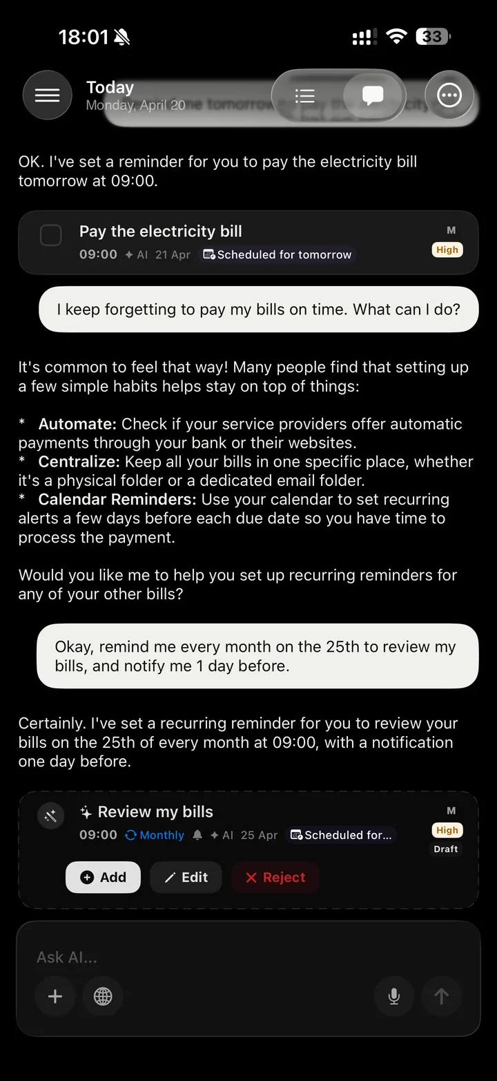 Actis app prikaz 01