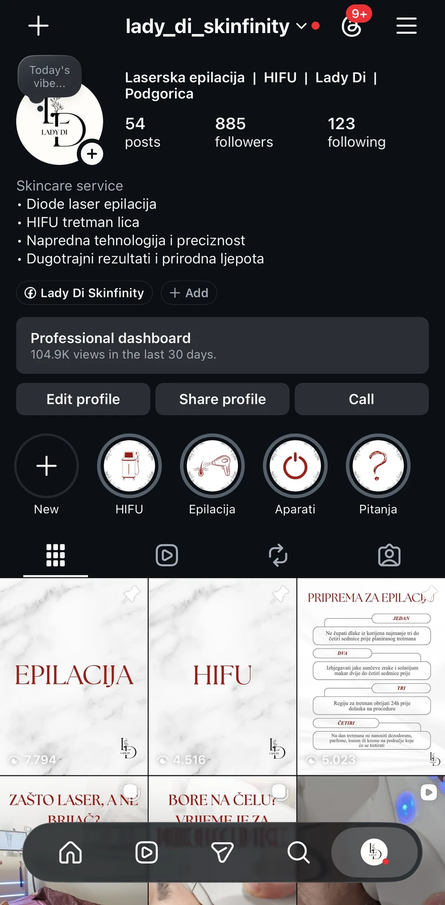 Prikaz profila Lady Di